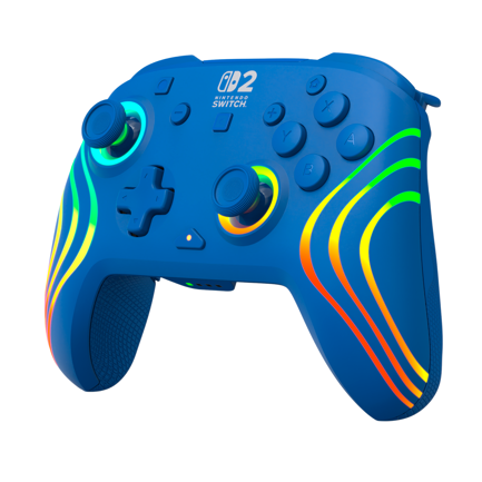 Control de juego Turtle Beach RGB inalámbrico Afterglow- Blue