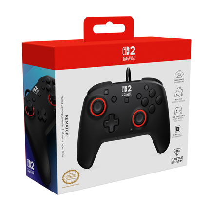 Control de juego Turtle Beach con cable Rematch - Negro 4