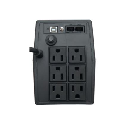 UPS Vica Óptima 1000 1000VA/500W 6 NEMA 5-15R 2 Reguladas Y 4 Respaldadas 3 Años WTY 2