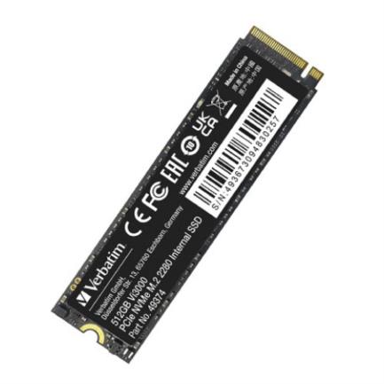 Unidad de Estado Solido SSD VERBATIM Vi3000 PCIe NVMe M.2 2280 de 516GB Lect 3100/2100 MB/sUnidad de Estado Solido SSD V 3