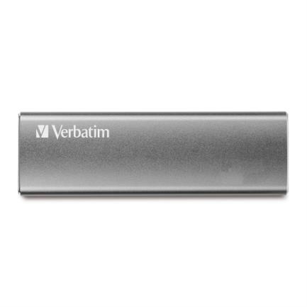 Unidad de Estado Sólido SSD Externo Verbatim Vx500 de 480GB USB 3.1 Gen 2 Color Gris 4
