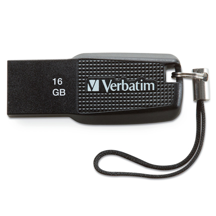 Memoria USB Verbatim Flash Ergo 16 GB - Negro