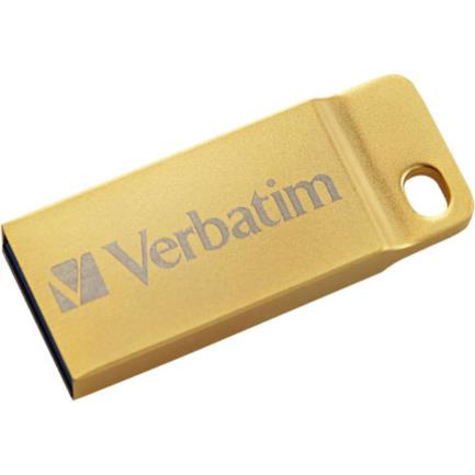 Memoria usb verbatim flash metal executive de 32 gb oro