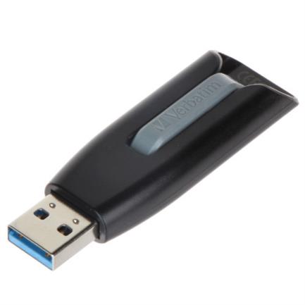 Memoria USB Verbatim Store n Go V3 64 GB 3.0 Color Negro-Gris