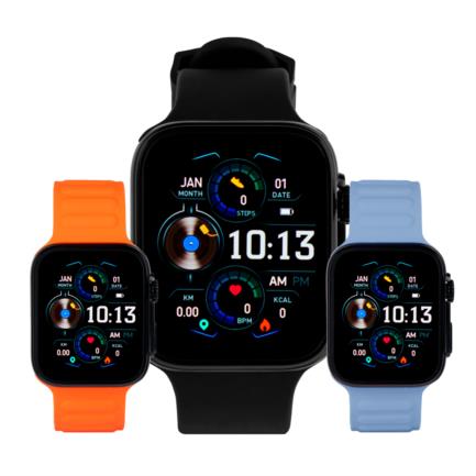 SW 500 Smart Watch Vorago SW 500 Cuadrado IP67 Bluetooth Pantalla AMOLED 1.78 Tactil Negro 3 Extensibles 7503044580345