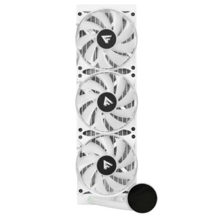Enfriamiento Líquido Game Factor LQG700 360mm RGB 3 Fan 120mm Color Blanco