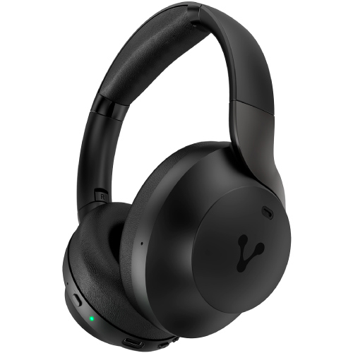 Diadema Vorago bluetooth 5.0 con ANC 60 hrs de autonomia con sonido premium super bass y baja latencia