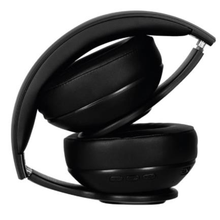 Diadema Vorago HPB-350 Bluetooth/3.5mm/TF/FM 12h Manos Libres Plegables Luz Blanca Alcance 10m Color Negro 3