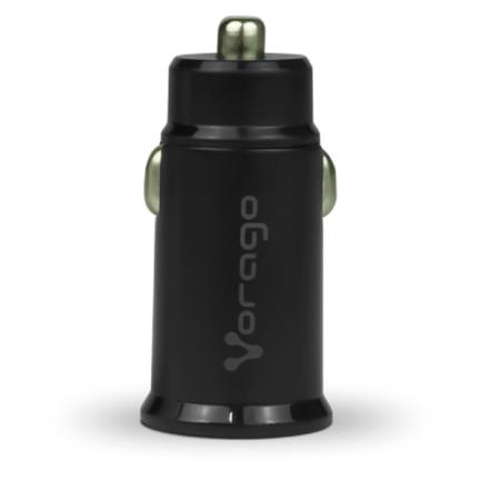 Cargador para Auto Vorago AU-305 Carga Rápida PD 20W USB-C/USB-A Color Negro