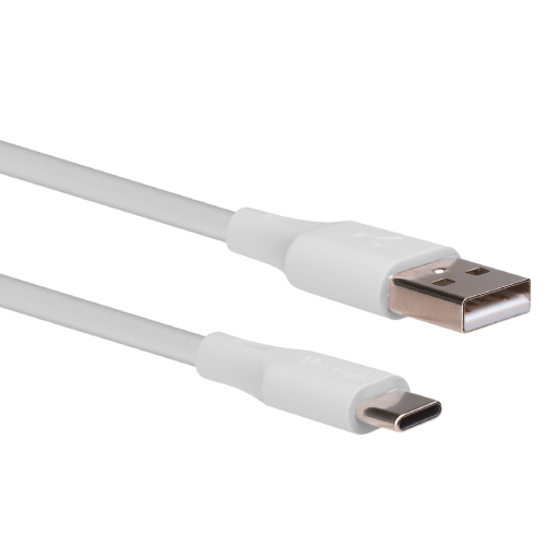 CABLE VORAGO CAB-C01W USB-TIPO C 1 METRO CARGA RAPIDA BLANCO