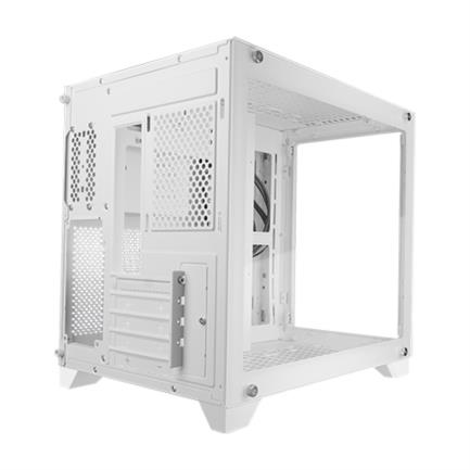 Gabinete Vorago Game Factor CSG570 Micro ATX FishTank Doble Cristal USB 2.0/USB 3.0/Audio 3.5mm/Micrófono Blanco 3