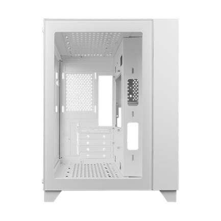 Gabinete Vorago Game Factor CSG570 Micro ATX FishTank Doble Cristal USB 2.0/USB 3.0/Audio 3.5mm/Micrófono Blanco 4