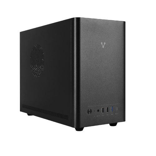 GABINETE VORAGO GAB-210 MINITORRE Micro ATX ITX 2xUSB 2.0 1xUSB 3.0 1xTIPO C 5OOW NEGRO 3