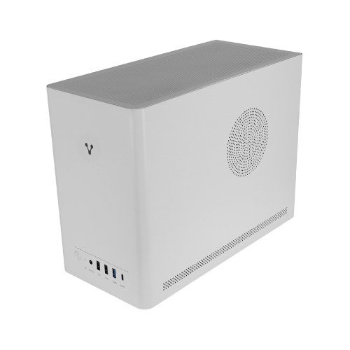 GABINETE VORAGO GAB-210 MINITORRE Micro ATX / ITX 2xUSB 2.0 1xUSB 3.0 1xTIPO C 5OOW  BLANCO 2