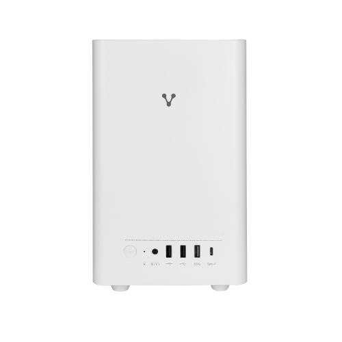 GABINETE VORAGO GAB-210 MINITORRE Micro ATX / ITX 2xUSB 2.0 1xUSB 3.0 1xTIPO C 5OOW  BLANCO 3