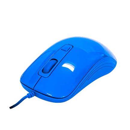 Mouse vorago mo-102 azul optico alambrico 1000/1600 dpis us