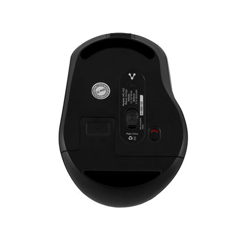MOUSE VORAGO MO-450 INALAMBRICO Y BLUETOOTH RECARGABLE TIPO C NEGRO 3