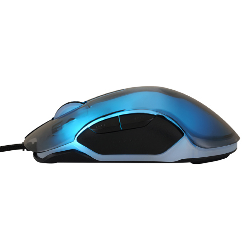 MOUSE VORAGO START THE GAME MO-505 ALAMBRICO RGB NEON HASTA 7.200 DPIS USB TRASPARENTE 2