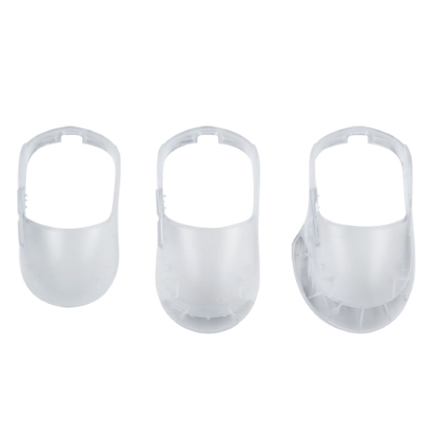 Mouse Game Factor MOW700 Carcasas Intercambiables 2.4G+BT Pixart 3395 26.000 DPI RGB Blanco 2