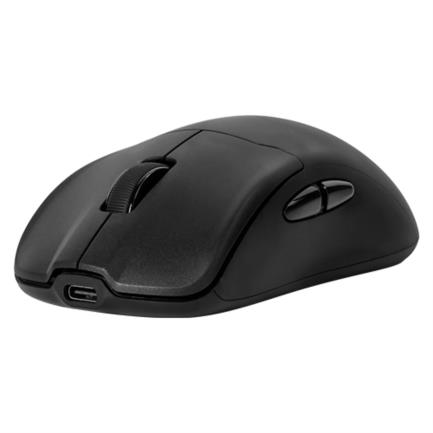 Mouse Game Factor MOW800 Inalambrico Wireless 2.4G BT Pixart 3395 26.000 DPI 4K HZ Base RGB Ultra Ligero 56G Negro 2