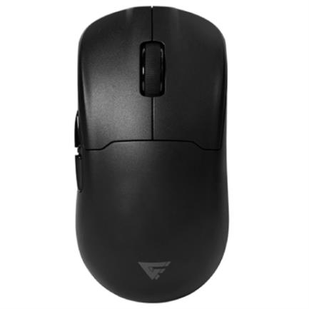 Mouse Game Factor MOW800 Inalambrico Wireless 2.4G BT Pixart 3395 26.000 DPI 4K HZ Base RGB Ultra Ligero 56G Negro 5