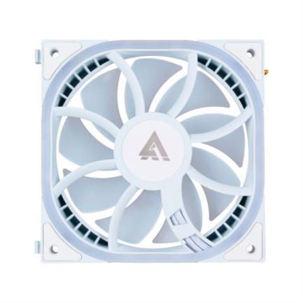 Ventilador Vorago Modular Game Factor FG500 120mm 58 CFM 1900 RPM RGB Conpatible con FKG500 Blanco