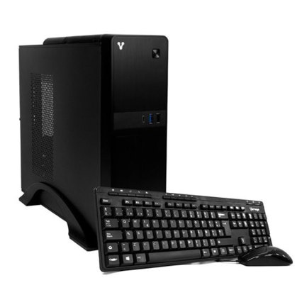 Desktop Vorago Slimba 5  Ryzen 5 4650G 8GB 1T SSD NODVD  WIN 11 HOME Se inlucye kit alambrico