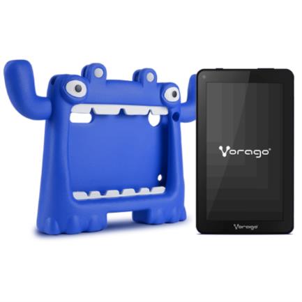 Tablet Vorago PAD-7-KIDS 7" Quadcore 32 GB Ram 2 GB Android 11 Funda Color Azul