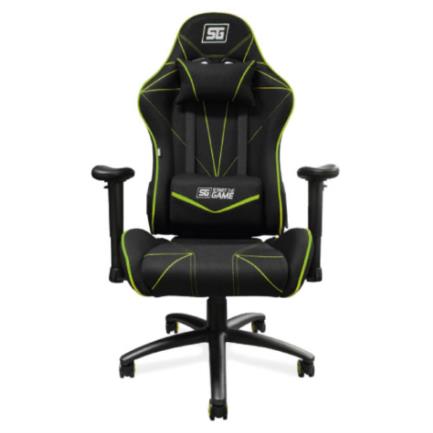Silla gamer vorago start the game cgc500-gr reclinable color negro-verde