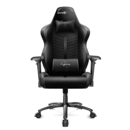 Silla game factor cg601 xl piel reclinable con descansa brazos 4d estrella metálica color negro