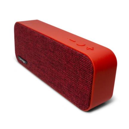 Bocina Vorago BSP-150 Bluetooth/MSD/USB/3.5mm Tela Color Rojo 2