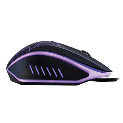 Mouse Vorago Gamer MO-501 Óptico Iluminado 3200 dpi USB Color Negro 2
