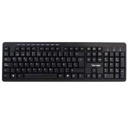 Teclado y Mouse Vorago KM-304 Inalámbrico Multimedia USB Color Negro 5