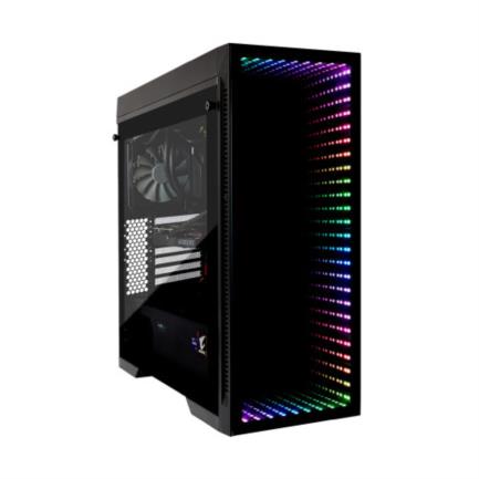 Desktop gamefactor zaro csg560 core i7 11700 16gb ddr4 512gb+1tb dd gtx 1660 sc 6gb lq 240mm w10 tr c/teclado kbg560-rd