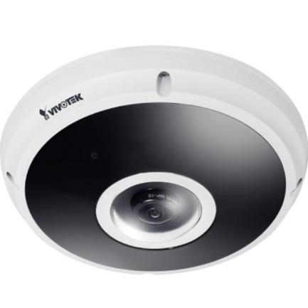 Camara ip vivotek fe9382ehv fisheye exterior 5mp vision nocturna 20m wdr pro ranura microsd h265 audio poe antivandalica