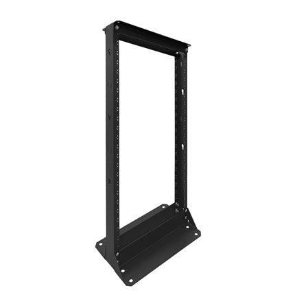 Rack WAM de dos postes para telecomunicaciones instalación en piso 4x19 25 ur WAM-RACK419