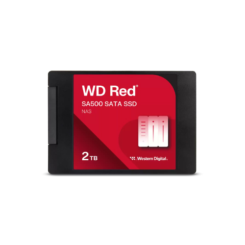 SSD Interno Western Digital Red SA500 2TB 2.5 7mm SATA lll Lect 560/520 MB/s 3D NAND para NAS