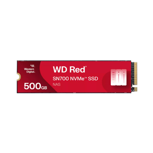 SSD Interno Western Digital Red SN700 500GB M.2 2280 PCIe 3.0 NVMe Lect 3430/2600 MB/s WDS500G1R0C