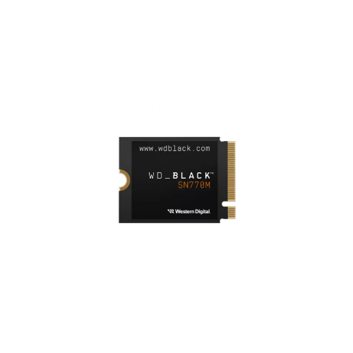 SSD Interno Western Digital Black SN770M 500GB M.2 2230 PCIe 4.0 NVMe Lect 5000/4000 MBs Alto Rendimiento WDS500G3X0G