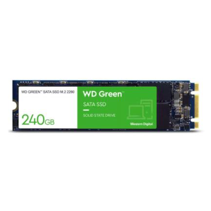 Unidad de estado sólido western digital ssd green 240gb m.2 2280 sata lect.545mbs