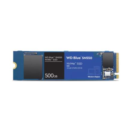 Unidad de estado sólido western digital ssd blue sn550 500 gb m.2 2280 nvme pcie 3d nand