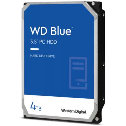 Disco duro western digital blue 4tb sata 6gbs 3.5" 256mb 5400rpm pc básico