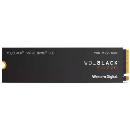 Unidad de estado sólido western digital black sn770 1tb m.2 pcie nvme lect 5150/esc4900mbs
