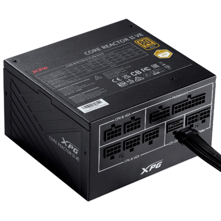 Fuente de Poder 650W XPG Corereactor II 80 Plus Gold ATX 24 Pin