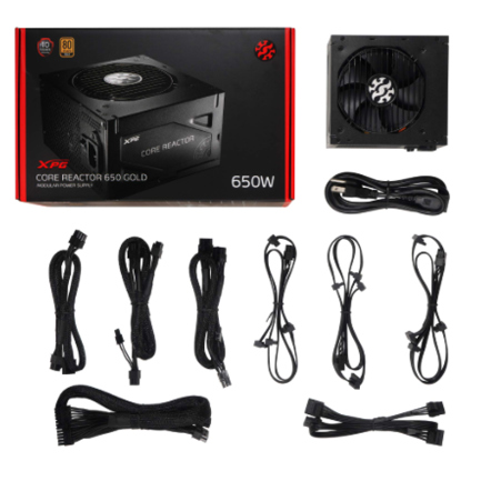Fuente de Poder 650W XPG Corereactor II 80 Plus Gold ATX 24 Pin 2