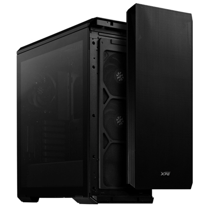 Gabinete XPG Defender ATX Media Torre Panel Vidrio Templado Negro