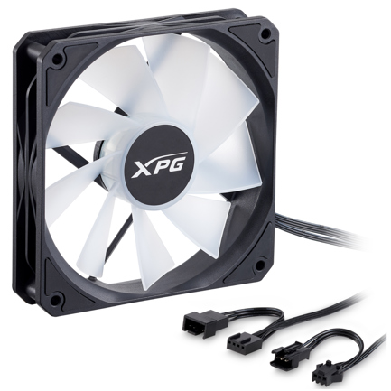 Ventilador XPG Vento R 120 PWM 120mm 1600RPM ARGB Negro