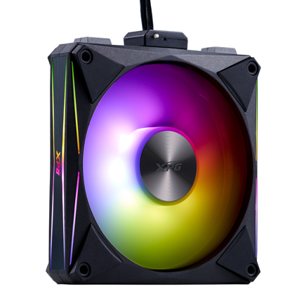 Ventilador XPG HURRICANE MAG 120 ARGB PWM 120mm 2000RPM ARGB Negro 3