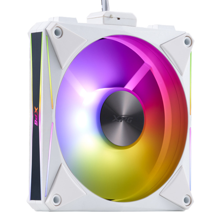 Ventilador XPG HURRICANE MAG 120 ARGB PWM 120mm 2000RPM ARGB Blanco 3