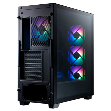 Gabinete XPG LANDER500 Mediatorre ATX Cristal Templado Negro 2